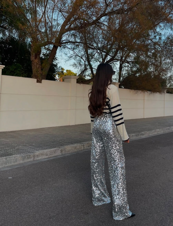 Pantalone Paillettes